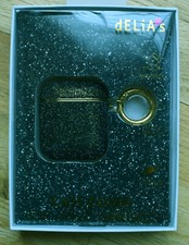 Delias Blue Blue Glitter Anti-Shock Case Diamond Style Case Cover Apple Airpods