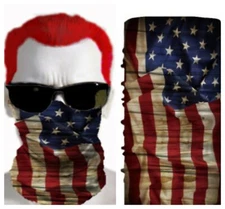 Furled Flag Multi-Scarf Face Mask Bandana Balaclava Tube Seamless US Seller 1G1