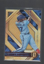 VLADIMIR GUERRERO JR. 2021 PANINI CHRONICLES GOLD STANDARD RED CARD #7 /199