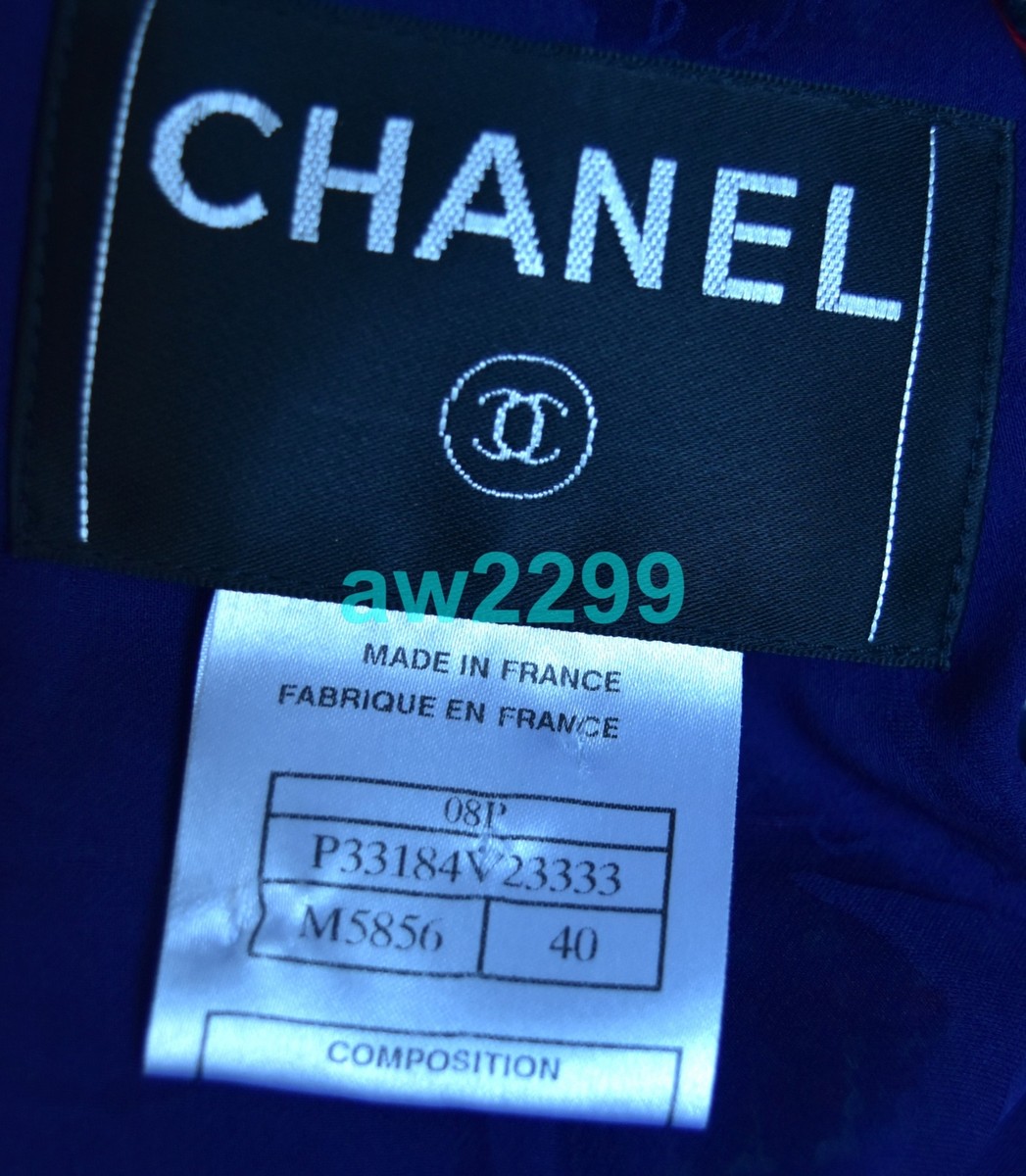 CHANEL 08P 2008 MOIST WANTED RUNWAY CHAIN EMBELLISHED JACKET