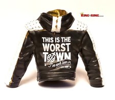 AEW Unrivaled FRANKIE KAZARIAN JACKET Wrestling Figure Clothing Accessories WWE