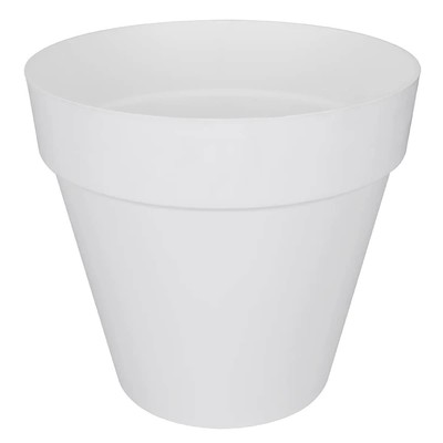 elho  Loft Pflanzkübel Urban 60 Weiß mit Rollen Ø 58 cm - Kunststoff