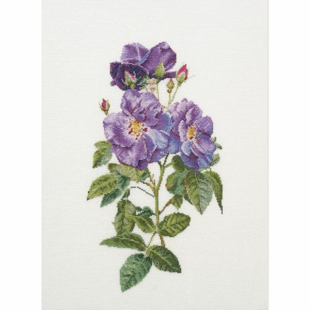 Inspirations marinesaupointdecroixヴェロニク Cross-stitch kit Rapsody in blue 413A Thea Gouverneur 36ct