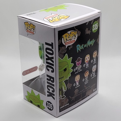 Funko Pop! Vinyl: Rick and Morty - Toxic Rick #335 Exclusive W/ Pop Protector - Foto 4 di 11