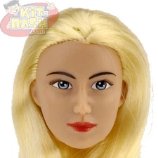 FemBasix CG Cy Girl Lia Female Head Blonde Hair Tan Skin 1:6 (TBD19g0)