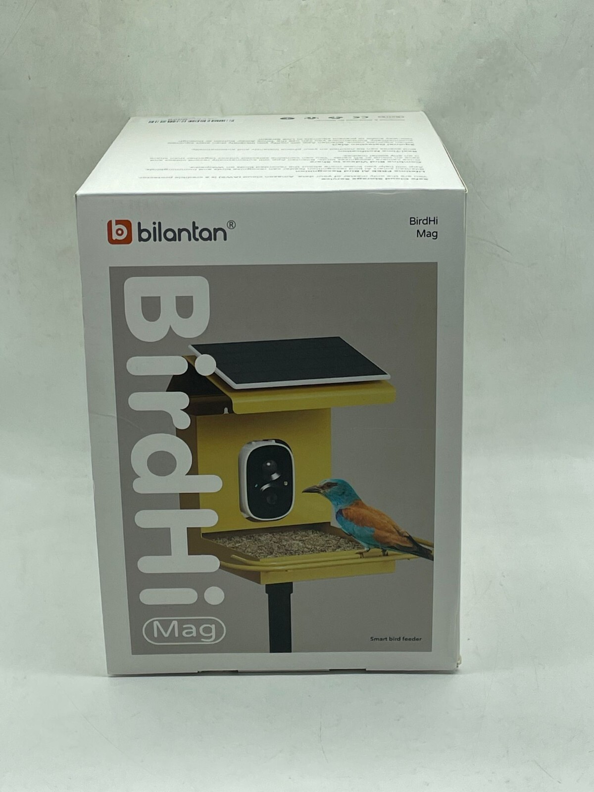 Metal Smart Bird Feeder with Camera Solar Powered ''READ''