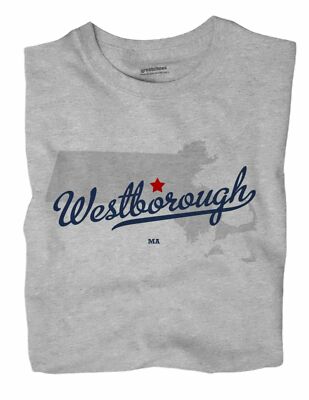 Westborough Massachusetts MA Mass T-Shirt MAP