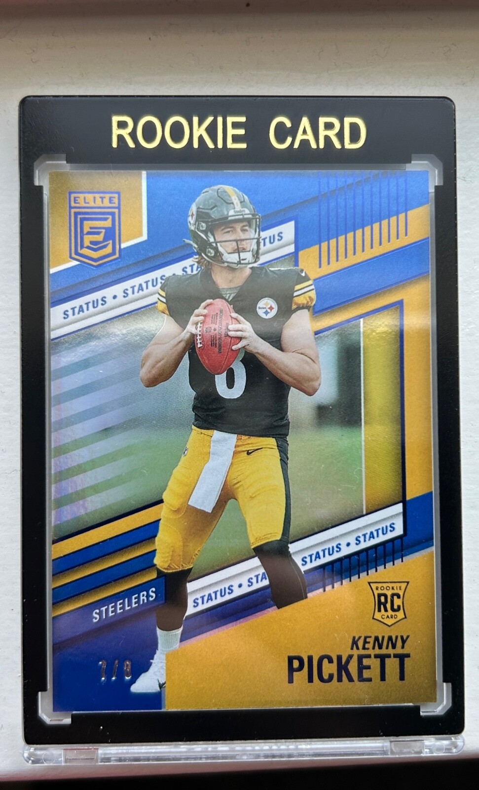 2022 Panini Donruss Elite Kenny Pickett Status RC 7/8