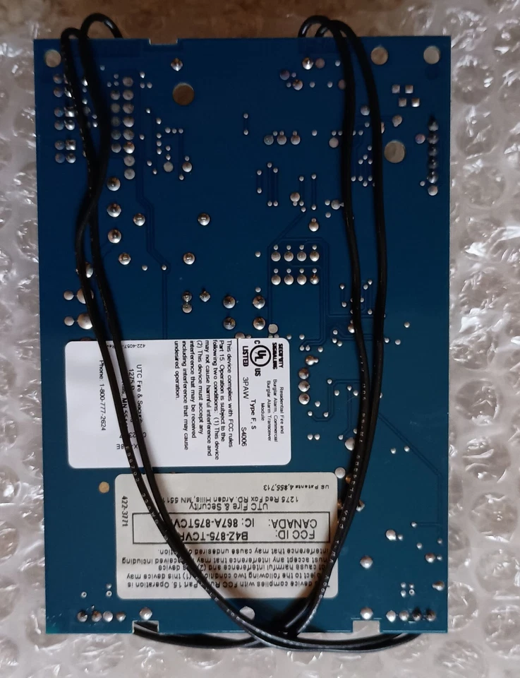 **FUNZIONANTE ** NX-548E Ricevitore Wireless Interlogix/NetworX/CADDX/GE - Immagine 3 di 4