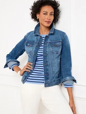 Classic Jean Jacket - Isla Wash at Talbots, MSRP 119$, All size available.