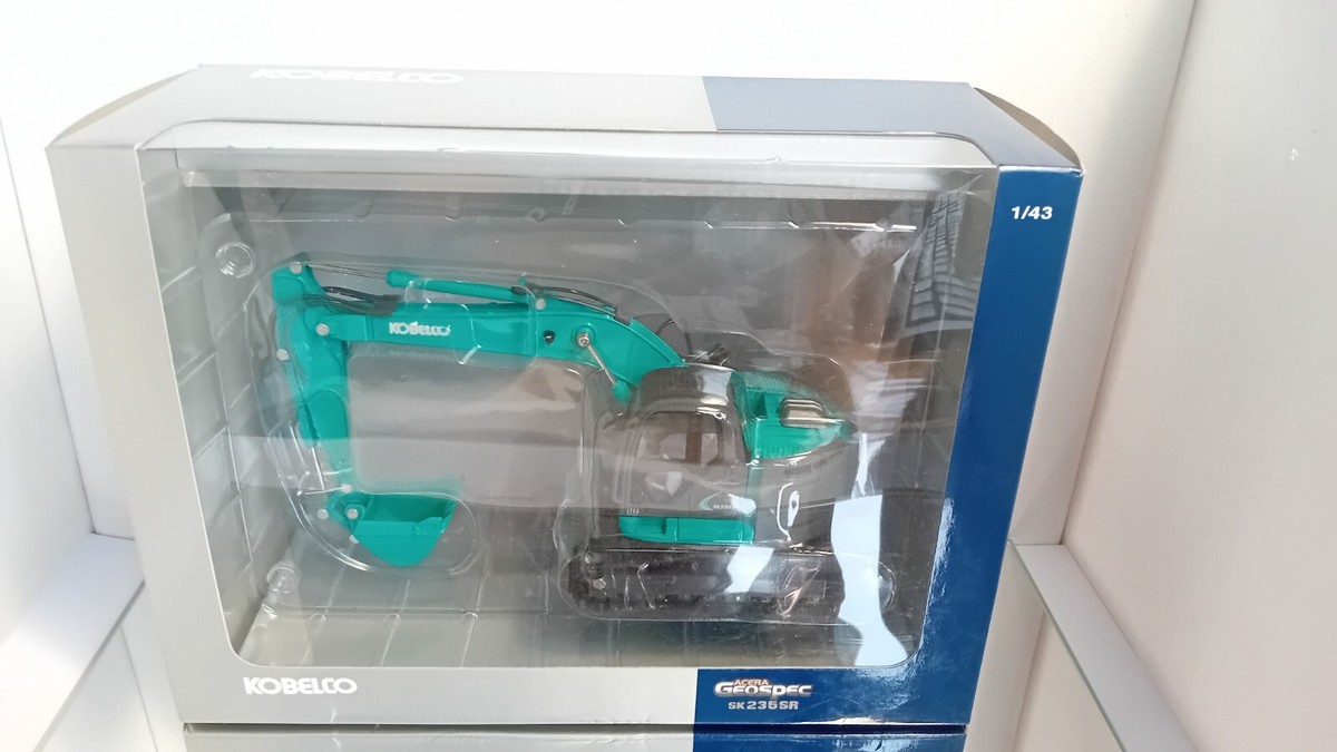 【新品未開封】KOBELCO SK235SR 1/43 ダイキャスト Kobelco SK235SR Hydraulic Excavator Construction Machinery 1:43