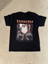 Eminem Marshall Mathers LP Graphic Shirt Size Large