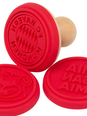 FC Bayern München Keksstempel 3er Set Cookie-Stamp FCB