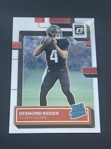 2022 Panini Donruss Optic Desmond Ridder Rated Rookie Atlanta Falcons #202