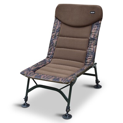 Abode Urban Rip-Stop Camo Carp Anglers Fishing Tackle Camping Folding Chair  UK