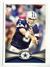 TONY ROMO Dallas Cowboys 2012 Topps Football Card #410