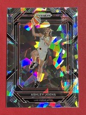 2023 Panini Prizm WNBA Ice Prizm Parallel #146 Ashley Joens Las Vegas Aces RC