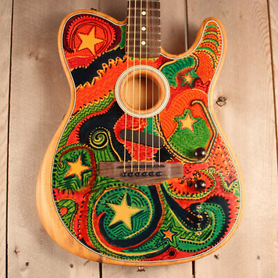Fender Acoustasonic Player Telecaster Custom ART GUITAR commission