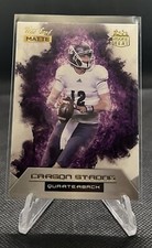2022 Wild Card Matte Carson Strong #RH-6 White Purple Rookie Heat. rookie card picture