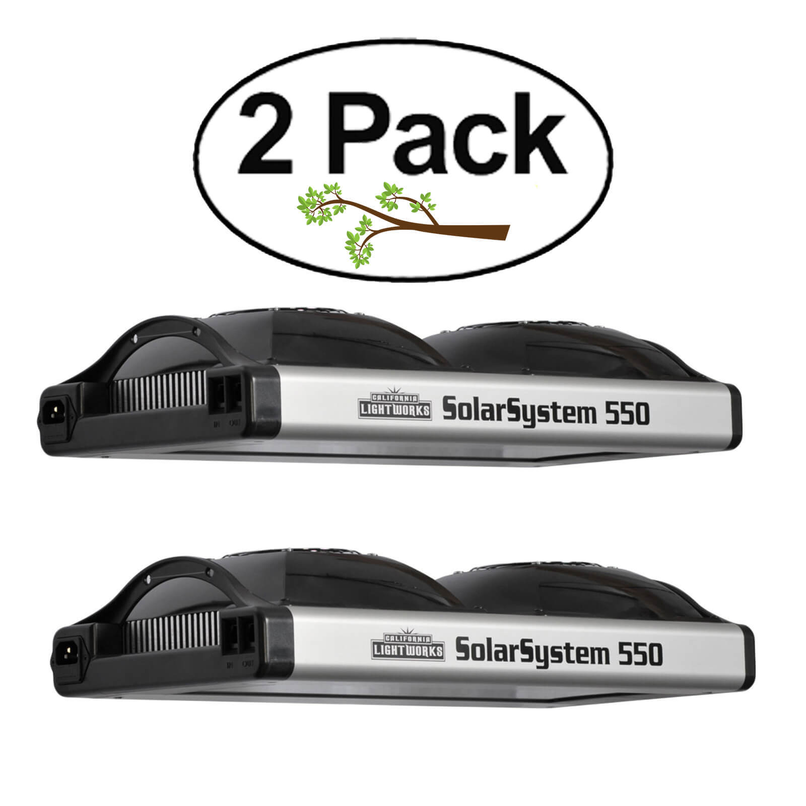 Works - Solarsystem 550 Spectrum Led Grow Light -- 2 Pack