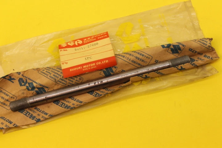 Tornillo rueda delantera NOS SUZUKI MT50 1971-1973 54711-27600 Foto 3 de 4