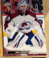 2022 2023 Upper Deck Series 1 #45 Pavel Francouz Colorado Avalanche