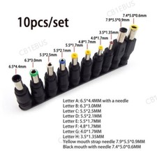 10 Tips Universal Charger Power Supply Adapter Plug Jack Kit For Laptop CB1