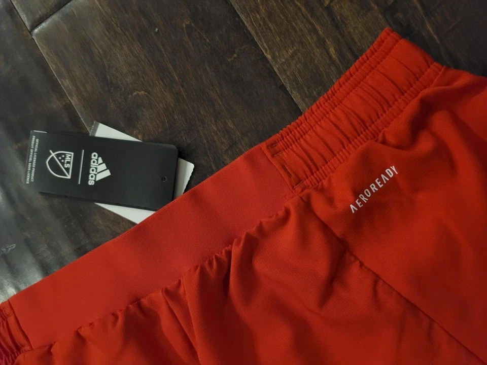 $60 adidas New England Revolution Shorts Aeroready Authentic MLS Soccer Men's L - Image 4 of 4