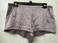 Victoria  s Secret Sleep Shorts purple geometric print Size S Small