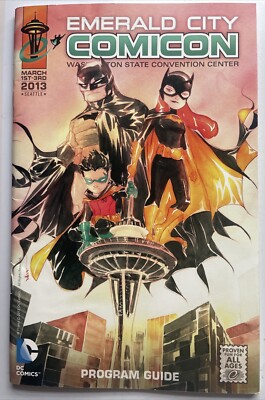 Emerald City Comicon Official Program Guide 2013! See Pics For Details