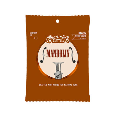 Martin M465 Monel Wound Mandolin Strings - Medium