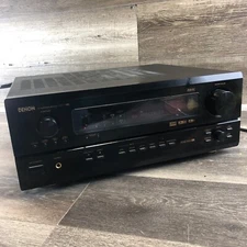 Denon AVR-1083 Surround Sound AV Receiver Tested Working No Remote Home Audio