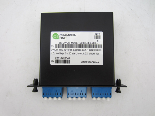 Champion One ZS-DWDM-MD3E-100-8-L-8-0-20-LL | DWDM SFP | 100GHz | LC Connector - Picture 2 of 5