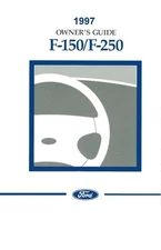 1997 Ford F-150 to F-250 Truck Owners Manual User Guide Reference Operator Book