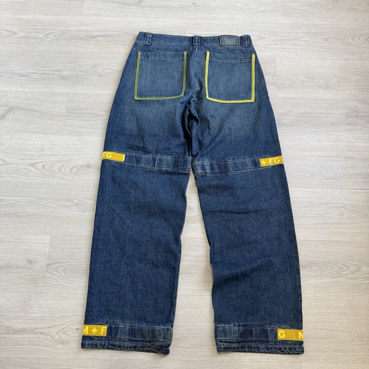 Vintage Marithe Francois Girbaud Jeans Men 36 Cargo Shuttle Tape