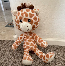 Giraffe Plush Stuffed Animal, Small 6-14 in, Brown White, Ages 3-7