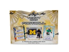 2025 LEAF TRINITY FOOTBALL HOBBY BOX