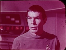 Star Trek TOS 35mm Film Clip The Cage SPOCK on Bridge Leonard Nimoy 1.0.254