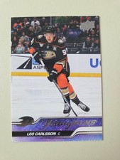 2023-24 23-24 Upper Deck Series 2 Young Guns #468 Leo Carlsson Ducks