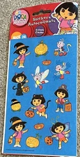 Nick Jr Dora the Explorer Sandylion Halloween Stickers 2006 Dora Pumpkins Boots