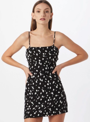 Bardot Abstract Dot Body-Con Sundress in Abstract Spot - Size - Medium - Picture 2 of 7