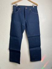 Wrangler 13MWZ Cowboy Cut Jeans Deadstock Rigid Made in USA 1990s Rodeo 34x30