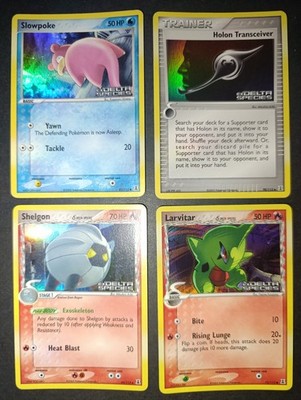 Pokémon Lot x4 Delta Species Reverse Holo Stamped - Excelent conditions 💎