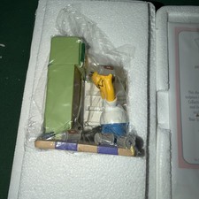 The Simpsons &ldquo;Oh Cruel Fate&rdquo; - Hamilton Collection Homer Figurine  Duff Beer