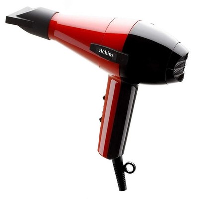 Elchim 2001 Professional Salon Hair Dryer RED & BLACK - FREE SHIPPING