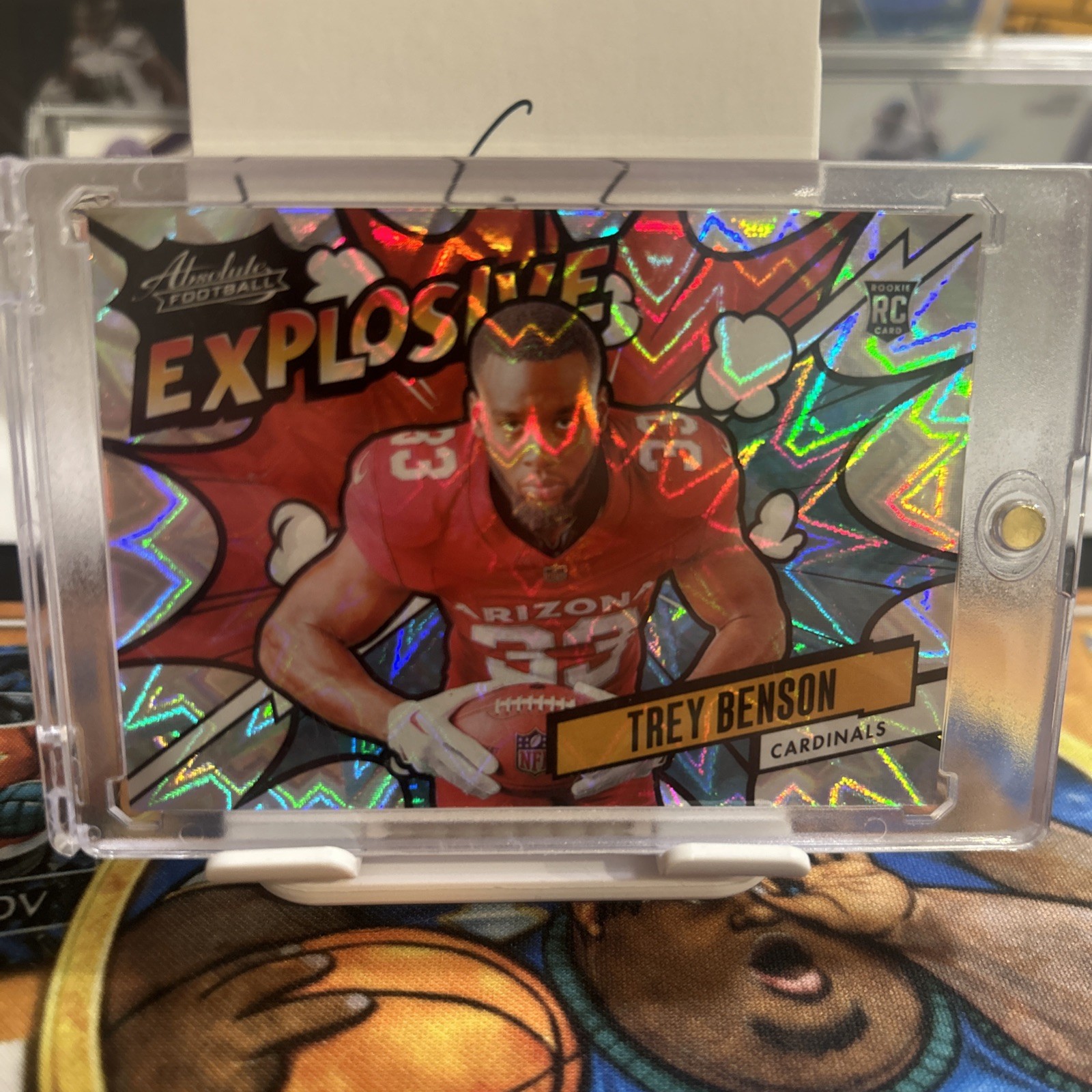 2024 Panini Absolute - Explosive Trey Benson #EX-TBN (RC)