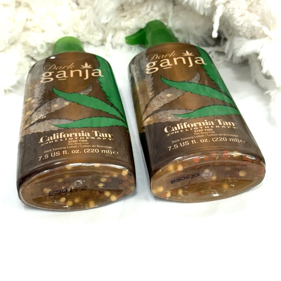 LOCIÓN BRONCEADORA CALIFORNIA TAN Dark Acelerador "GANJA DARK" PASO 2 para bronceado Foto 3 de 4
