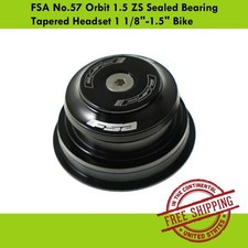 FSA No.57 Orbit 1.5 ZS Sealed Bearing Tapered Headset 1 1/8"-1.5" Bike