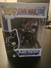 Funko Pop! Vinilo: Figura Pantera Negra Capitán América Civil War 130