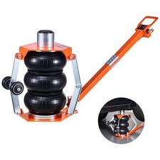 3 Ton/6613 lbs Triple Bag Air Jack, Airbag wi...